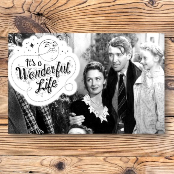 Its a Wonderful Life James Stewart Refrigerator‎ Locker Fridge Magnet - Picture 1 of 2